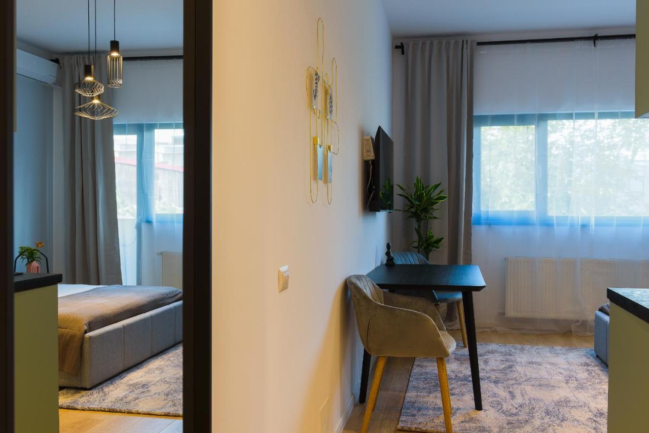 Sunny Studio - Top Location - Green View Balcony Bukarest Exterior foto