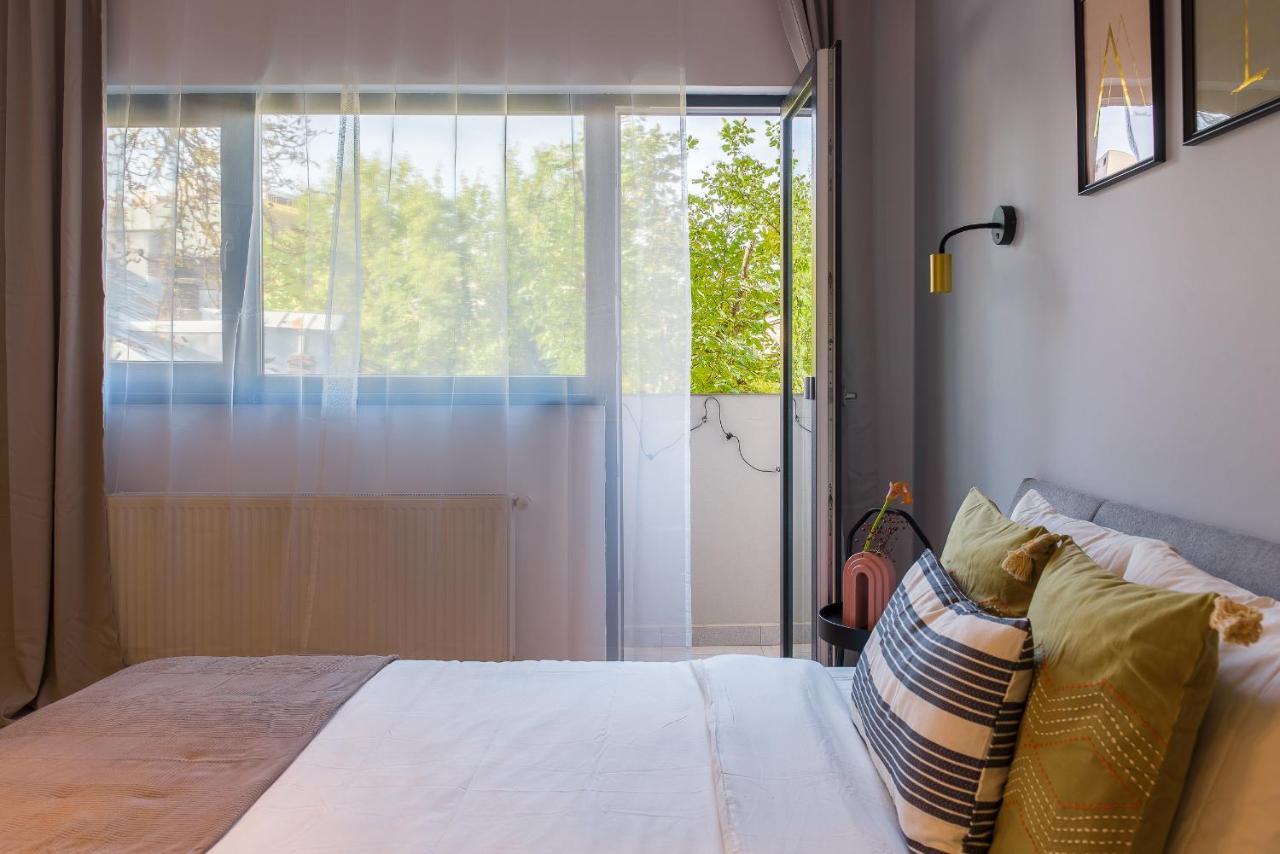 Sunny Studio - Top Location - Green View Balcony Bukarest Exterior foto